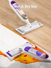 AIR U+ 12 Pack Disposable Power Mop Pads Refills for Swiffer 12 Count