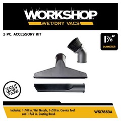 WORKSHOP Wet/Dry Vacs Shop Vacuum Accessories WS17853A Versatile Locking Atta…