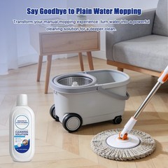 5 Bottle Multi-Surface Floor Cleaning Solution 16.9 Fl Oz (Pack of 5)