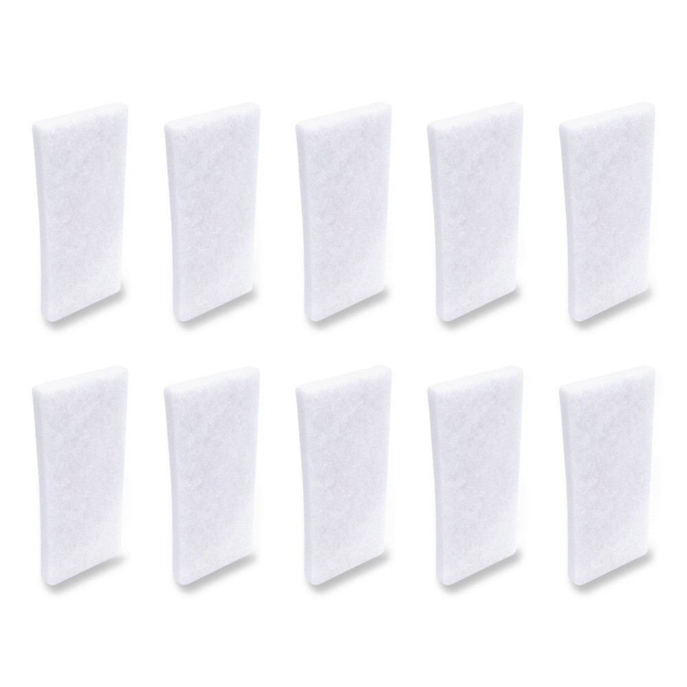 Boardwalk 401B 4.62 x 10 Fine Grade Utility Pad – White (10/Carton) New