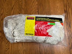 RUBBERMAID #24 Cut-End Cotton Mops Pack Of 3 Made In USA NEW In Package