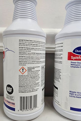 2 Bottle Diversey 95891789 Spitfire 21 RTU Power Cleaner NoSprayer Refill Only