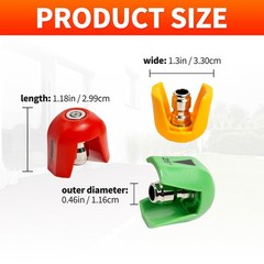 solsinsy Replacement SPX3000-TPS 5-Piece white,red,green,yellow,black