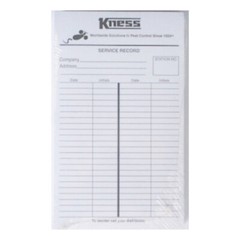 Kness Ketch – All Service Labels (Pack of 100) For Keeping Records on Each Trap