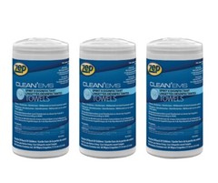 3 Pack-Zep Cleaning Towels, 7″x10″ Wipe Spirit II Disinfectant Towels @40s