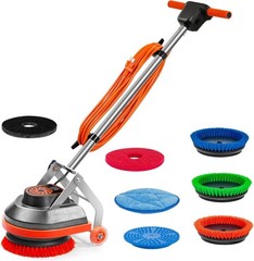 Complete Floor Cleaning Solution: Heavy Duty Orbital Scrubber & Polisher Machine