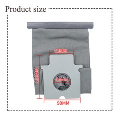 5Pcs Dust Collector Filter Bags Replace For Panasonic MC-CG381 Vacuum Cleaner