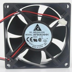 Delta AFB0824HH 80MM 80*80*25MM DC 24V 0.15A Cooling Fan 2pin
