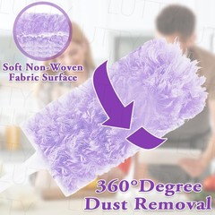 Dusters Refills 60 Count 360°Double-Sided 60Count-Purple, Purple