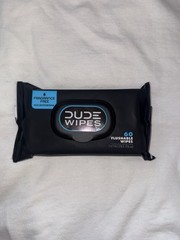 Dude Wipes Flushable Fragrance Free Wipes 60 Count, Toilet & Urinal