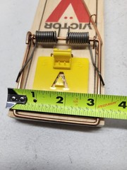 1 Pack Victor Wood Heavy Duty Rat Traps Easy Set Quick Catch M326 PRO