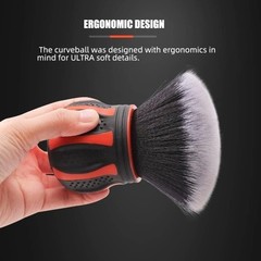 Detailing Brush, Car Detail Brush, Orange Handle XL Synthetic Brush – Ultra Soft