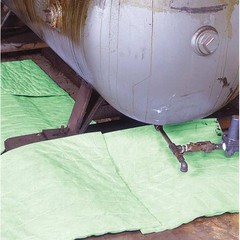 Spilfyter G-78 Sorbent Pad, 62 Gal, 16 In X 36 In, Universal, Green,