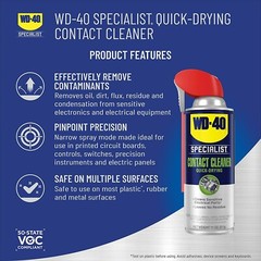 WD-40 Specialist Electrical Contact Cleaner, 11 oz Free shipping