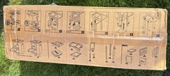 Rubbermaid FG617388BLA Janitor Cart Black NEW in Box Janitorial