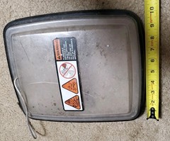 Cover Tank Lid Dome 86003340 & Gasket 86004010 Windsor Saber Compact 17 Scc172