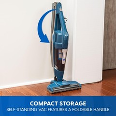 Vacmaster Portable 10.8V 2-in-1 Cordless Stick Lightweight Vacuum Blue