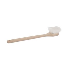 Boardwalk Utility Brush, Cream Nylon Bristles, 5.5″ Brush, 14.5″ Plastic Handle
