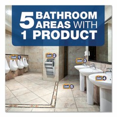 Comet Disinfecting/Sanitizing Bathroom Cleaner, One-Gallon, Case of 3 One-Gallon