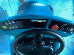 Tennant T7 32″ Ride-On Disk Floor Scrubber 675 hrs.