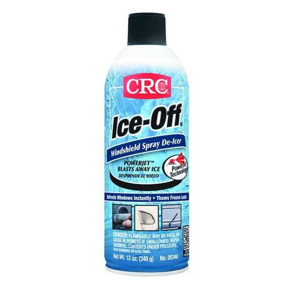 CRC 05346 Windshield DeIcer,Aerosol,12 oz 5VE68