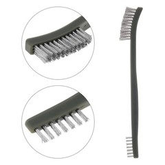 OriGlam Mini Wire Brush Set, Paint and Dirt Remover, Cleaning Welding Black
