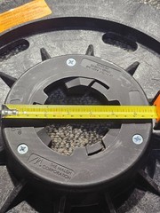 Malish 17-5/8″ Mighty-Lok Pad Driver w/ Tru-Fit NP-9200 Clutch Plate, Black