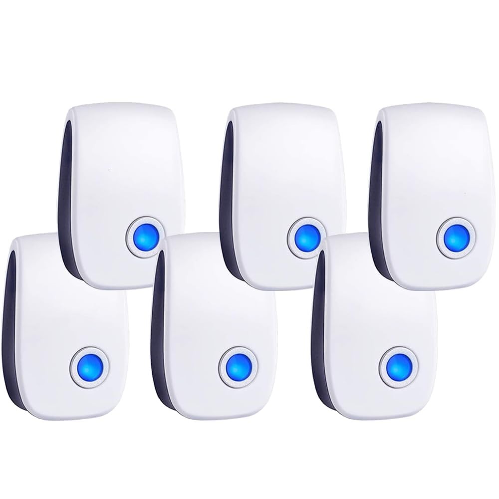 2026 Upgraded Ultrasonic Pest Control Repeller, Indoor Mouse Repellent White