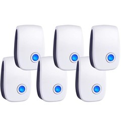 2026 Upgraded Ultrasonic Pest Control Repeller, Indoor Mouse Repellent White