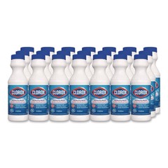Clorox 32436CT 11 oz Bottle Concentrated Regular Disinfecting Bleach (28/CT) New