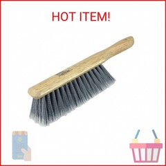 Weiler 44354 8″ Counter Duster, Flagged Silver Polystyrene Fill, Fine Brushing