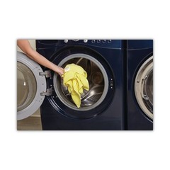 Boardwalk 16YELCLOTHV2 16″ x 16″ Microfiber Cleaning Cloths – Yellow (24/PK) New