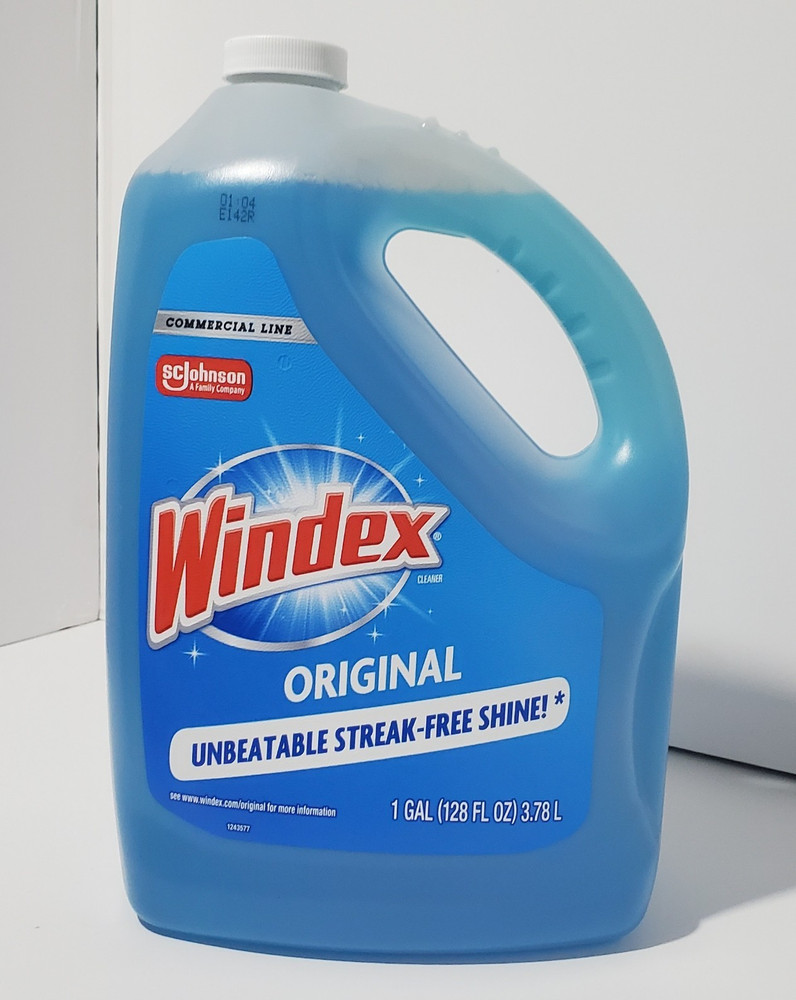 Windex Original Glass Cleaner 1 Gal 128 fl oz for Glass & Mirrors