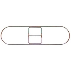 Dust Mop Frame, 5 in W x 36 in L, Metal Magnolia Brush 5136F 35162151369 Metal