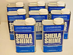 Sheila Shine SSCA32 Citrus Liquid Stainless Steel Cleaner & Polish 32 oz (Qty:8)