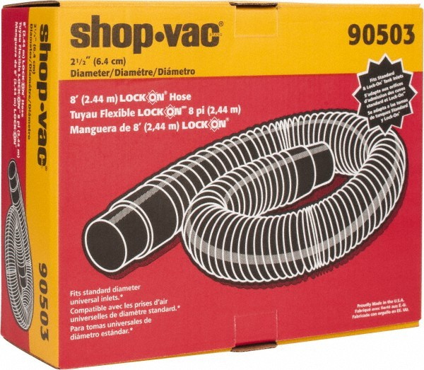 Shop-Vac 8′ Hose Length, 2-1/2″ Hose