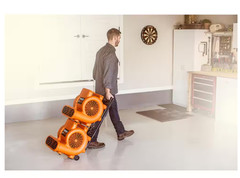 RIDGID Blower Fan Air Mover 1625 CFM 3-Speed + Daisy Chain 3 Operating Positions