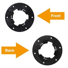 NP9200 Clutch Plate Universal Pad Driver for Most 2 Pack