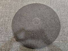 (QTY 5) 3M 7000045883 Stripper Pad, 20″ Dia., Black Round Shape Coarse Grade