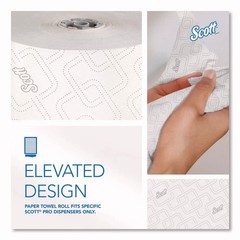 Scott 25703 1,150 ft 1-Ply Pro Hard Roll Paper Towels – Gray Core (6-RL/CT) New