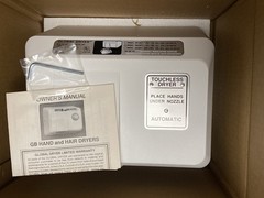 NOS American Dryer Global Dryer Automatic Hand Dryer White 120V/18-20amp GB200T