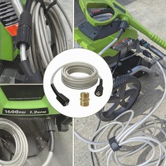 Universal Pressure Washer Hose 7.62 meters, 5200402 with M22 Female Adapters