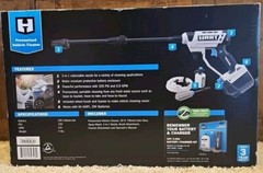 New HART HGPC011 Pressurized Vehicle Cleaner 20 Volt Battery Not Included