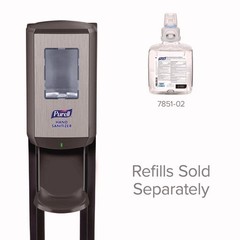 PURELL 7418DS 1200 ml CS8 Hand Sanitizer Floor Stand w/Dispenser – Graphite New