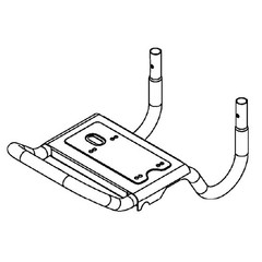 Simpson Genuine OEM Frame for DXPW3400PR Pressure Washer – 7111205