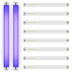 Qualirey 10 Pack Bug Zapper Replacement Light Bulbs 10W for 20W Indoor Bug…