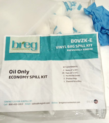 Breg Environmental BOVZK-E Oil Only Economy Spill Kit Made In The USA