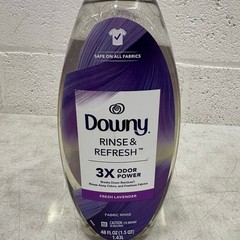 4-PACK Downy Rinse & Refresh Fabric Rinse Lavender Rinse Out Odors 48floz Each