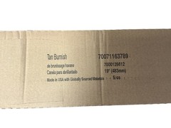 3M Tan Burnish Pad 3400 19” Ultra High Speed Burnishing Floor Pads Tan 5/Case
