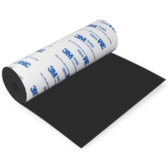 Non Slip Furniture Pads, 5″ x 40″ Rubber 1 PC 5 x 40 inch (Rubber), Black